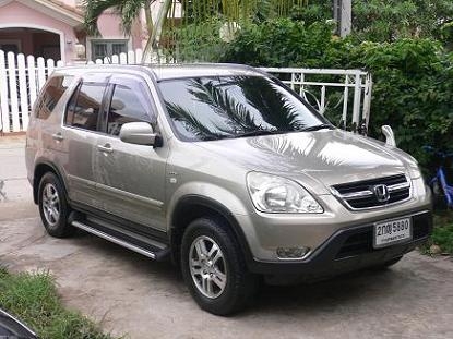 ขายรถ HONDA CRV รุ่น TOPเครื่อง 2.0 i-VTEC ABS+AIRBAG 2ลูก ปี 2004 ติดแก๊ส LPG หัวฉีดประหยัดสุดๆ เกียร์ออโต้