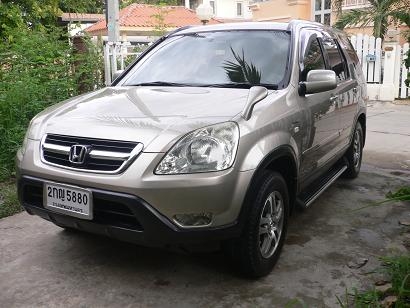 ขายรถ HONDA CRV รุ่น TOPเครื่อง 2.0 i-VTEC ABS+AIRBAG 2ลูก ปี 2004 ติดแก๊ส LPG หัวฉีดประหยัดสุดๆ เกียร์ออโต้