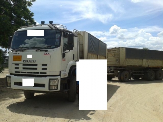 ขายสิบล้อ เดก้า360 ดั้มกระบะสามมิตรปี53 พ่วง แม่ลูก รถสวย เดิม เอกสารพร้อมโอน