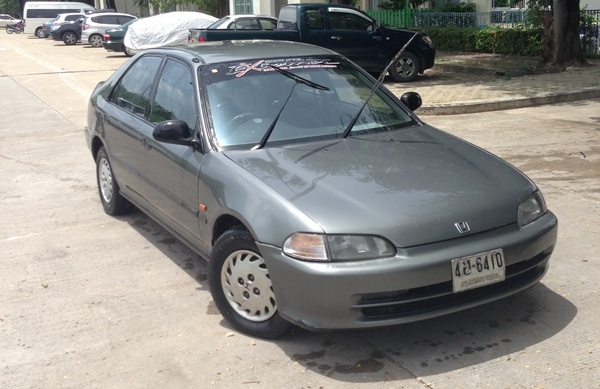 ขายรถราคาถูก เครื่องช่วงล่างดี สีสวยๆ ครับ civic 1993