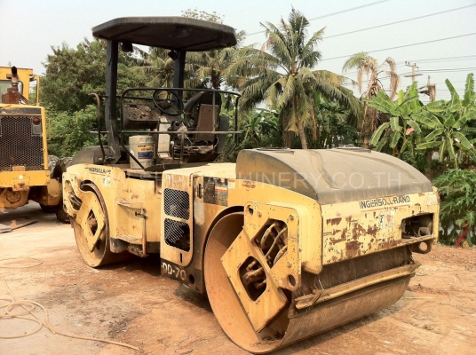 ขายรถบด 7 ตัน INGERSOLL RAND DD70 ไม่เคยใช้งานในไทย
