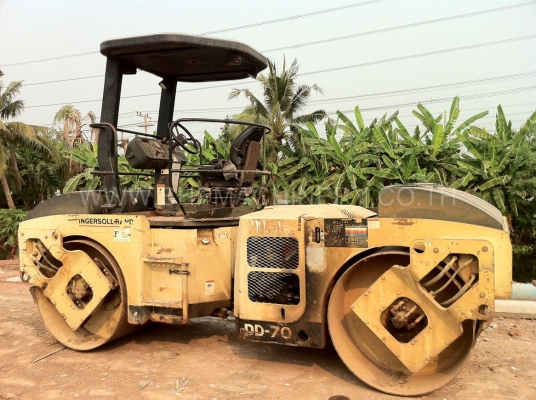 ขายรถบด 7 ตัน INGERSOLL RAND DD70 ไม่เคยใช้งานในไทย