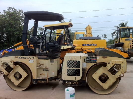 ขายรถบด 7 ตัน INGERSOLL RAND DD70 ไม่เคยใช้งานในไทย