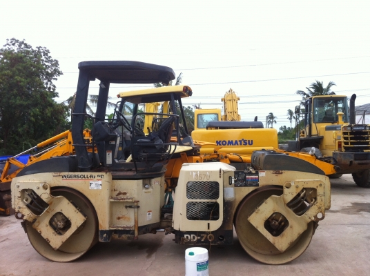 ขายรถบด 7 ตัน INGERSOLL RAND DD70 ไม่เคยใช้งานในไทย