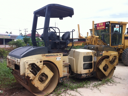 ขายรถบด 7 ตัน INGERSOLL RAND DD70 ไม่เคยใช้งานในไทย