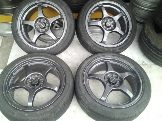 ล้อ A TECH ขอบ16กว้าง6.5 4รู100 เเละ114