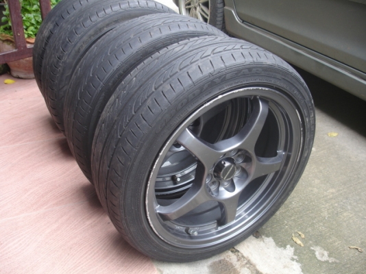 ล้อ A TECH ขอบ16กว้าง6.5 4รู100 เเละ114