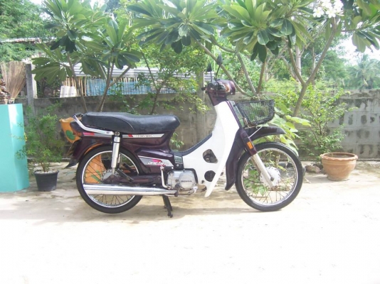 ดรีมคุรุสภาสีน้ำตาล ทะเบียนเต็ม+เอกสารพร้อมโอน