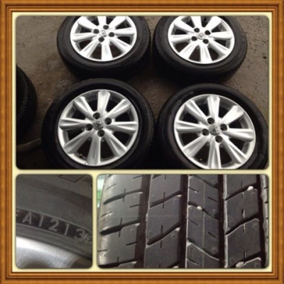 ขายล้อแม็กป้ายแดงToyota Yaris ,New Vios GT sport ขอบ 15ยางปี 13 ราคา 11,900 บ.