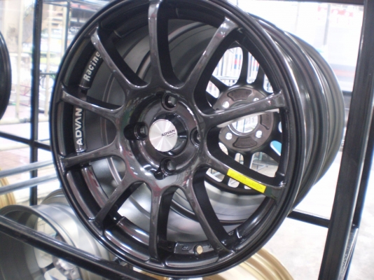 Advan rs ขอบ15 พร้อมยางใหม่ปี13  แถมจุ๊ปเรย์ น็อตเรย์ ปลอกกันสั่น เพียง14000