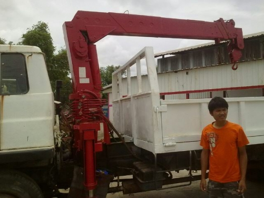 ขายเครน  Unic 4.5ตัน4ปอก ท้องแบนแข็งแรงดี สภาพดีพร้อมใช้งาน