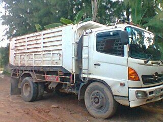 6ล้อดั้มHINO MEGA 220แรง ปี*2548 ใช้ 170000กม.