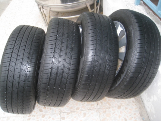 ขายล้อแม็ก Honda civic fb ถอดรถป้ายแดง 16"x6.5" et45 5 รู 114.3 +ยางสัปดาห์ที่ 11 ปี 13 (081-3747940)