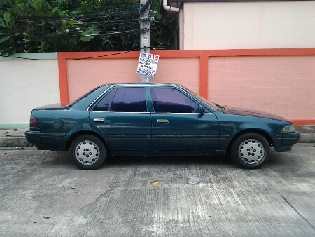 ขายรถยนต์ ปี90 โตโยต้า โคโรน่า รุ่นหน้ายักษ์ เครื่อง2000cc. เกียร์ธรรมดา พวงมาลัยเพาเวอร์ กระจกไฟฟ้า แอร์ ล้อแม็ก รถขับได้ วิ่งได้ ขายถูกๆ (ไม่ใช่แท็กซี่+ไม่ใช่รถน้ำท่วม)