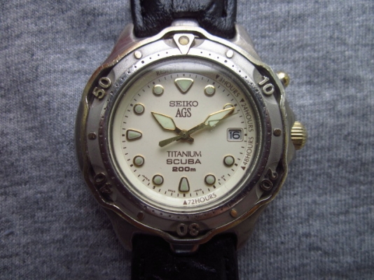 +++++ SEIKO KINETIC ไททาเนียวดำน้ำ +++++