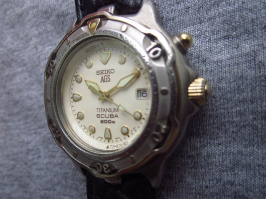 +++++ SEIKO KINETIC ไททาเนียวดำน้ำ +++++ +++++ SEIKO KINETIC ไททาเนียวดำน้ำ +++++
