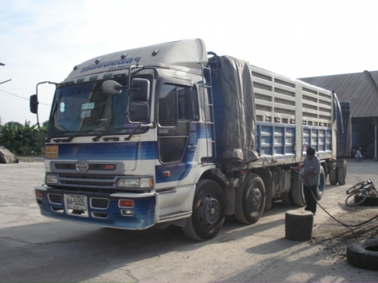 -ขายรถพ่วง24ล้อ ฮีโน่โปรเฟีย ดูรถสระบุรี-เจ้าของขายเอง