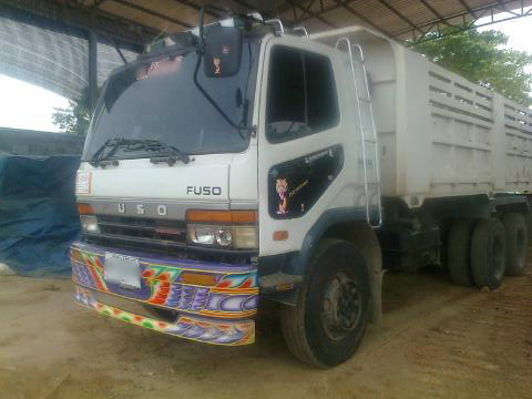 ขายสิบล้อดั๊มพ์ Mitsubishi EURO1 เครื่อง 6D16 turbo inter 240 แรง ด.โคราช มีระบบลากพ่วง ยางเต็ม10 เส้น