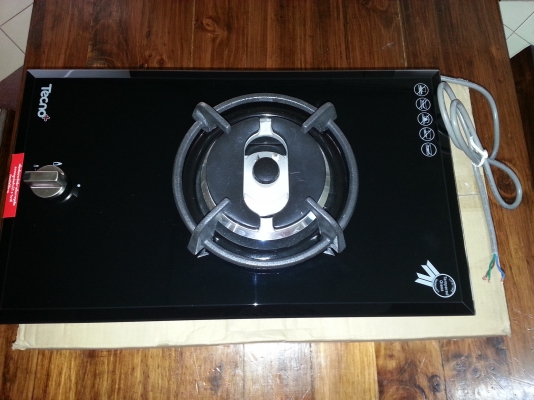 ขายเตาแก๊ส+ไฟฟ้าเซรามิคกระจกดำของใหม่ยี่ห้อTecno