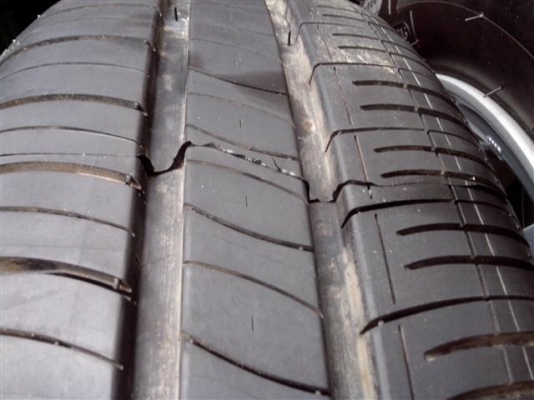 ยางปี2013 Michelin XM2 175 65 14 ถอดป้ายแดง