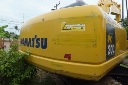 KOMATSU PC200-8รถปี2008 ซีเรียลC62900 ใช้งาน5816ช.ม