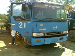 Hino โม่ปูน 7คิว เครื่อง V8 2 เพลา เบรคทิฟฟี่ ภาษีเต็ม