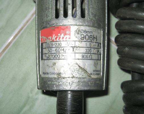 ขายเจียรูคอยาว Makita 906H 320W  27000/min