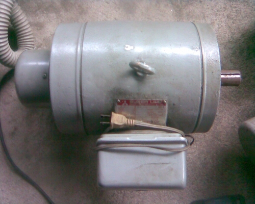 มอเตอร์มิสซูบิชิ 3  แรง  ไฟบ้านครับ