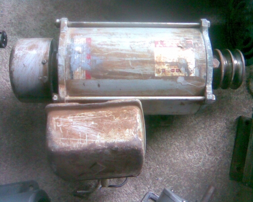 มอเตอร์มิสซูบิชิ 2  แรง  ไฟบ้านครับ