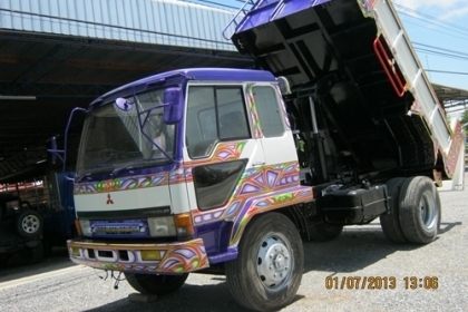 ขายรถบรรทุกหกล้อดั้มิซูบิชิ ยูโร 2 FK 457Hเครื่อง6D16 เครื่อง 220 แรงม้าเทอร์โบ