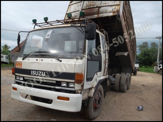 ขายด่วน รถบรรทุก 10 ล้อ ISUZU ROCKY 195 แรง /2 เพลา สโลว์ กระบะดั้ม รถพร้อมใช้ ราคาสุดคุ้ม