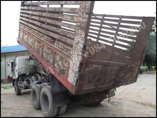 ขายด่วน รถบรรทุก 10 ล้อ ISUZU ROCKY 195 แรง /2 เพลา สโลว์ กระบะดั้ม รถพร้อมใช้ ราคาสุดคุ้ม