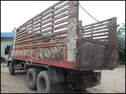 ขายด่วน รถบรรทุก 10 ล้อ ISUZU ROCKY 195 แรง /2 เพลา สโลว์ กระบะดั้ม รถพร้อมใช้ ราคาสุดคุ้ม