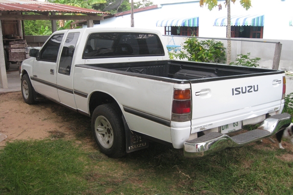 ขายรถบ้าน กระบะแค็ป ISUZU TFR SL 2500di ปี37 ไม่เคยทำสีรถใหม่ กระบะแม็คลายเนอร์ ล้อแม็ค ภายในสวย ราคาต่อรองได้