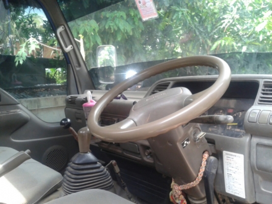 ขายรถบรรทุกหกล้อดั๊มพ์ Isuzu NKR เครื่อง 4BE1-110 แรง ดั๊มพ์ 3 คิว รถประกอบ F หลัง ยางใหม่ทุกเส้น ทะเบียนพร้อม