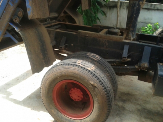 ขายรถบรรทุกหกล้อดั๊มพ์ Isuzu NKR เครื่อง 4BE1-110 แรง ดั๊มพ์ 3 คิว รถประกอบ F หลัง ยางใหม่ทุกเส้น ทะเบียนพร้อม