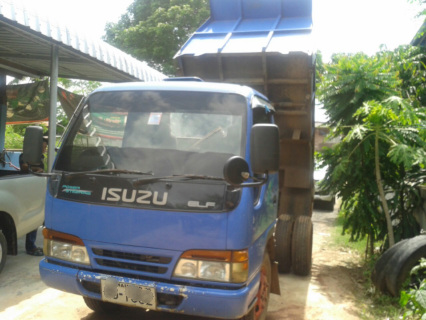 ขายรถบรรทุกหกล้อดั๊มพ์ Isuzu NKR เครื่อง 4BE1-110 แรง ดั๊มพ์ 3 คิว รถประกอบ F หลัง ยางใหม่ทุกเส้น ทะเบียนพร้อม