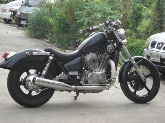 ขาย ชาโด้ 750cc. ทะเบียนแท้พร้อมโอนภาษีไม่ขาดต่อรถเครื่ิองดีพร้อมใช้เอกสารครบๆ