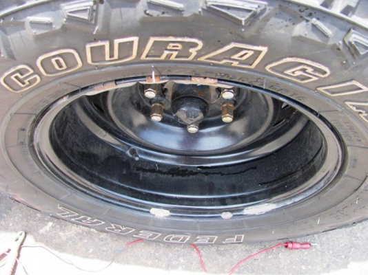 ขายยาง FEDERAL 265-75-16 ปี 42/10 พร้อมกะทะ oofset-40 ถูกมาก ขายยาง FEDERAL 265-75-16 ปี 42/10 พร้อมกะทะ oofset-40 ถูกมาก