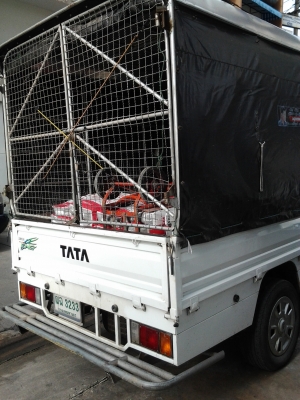 ขายรถกระบะบรรทุกมีหลังคาพร้อมใช้ ติดก๊าซ CNG แล้ว