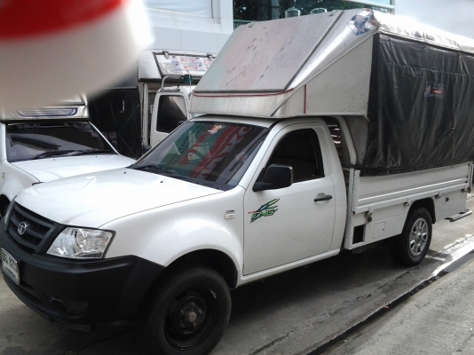 ขายรถกระบะบรรทุกมีหลังคาพร้อมใช้ ติดก๊าซ CNG แล้ว