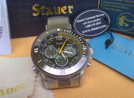 STAUER Quartz  นาฬิกาจับเวลา/ปลุก