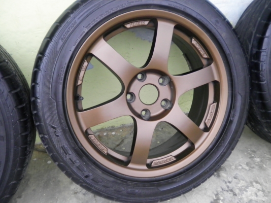 แม็ก17สวยๆ5-114.3พร้อมยาง225/45/18