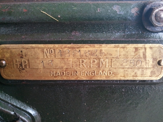 ขายเครื่อง lister โบราณ 16 แรง