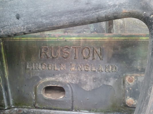 เครื่อง Ruston โบราณ