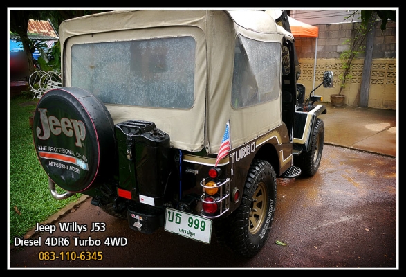 ขายรถ..Jeep Willys J53 Diesel 4DR6 4x4 วิ้นซ์เพลาครบชุด