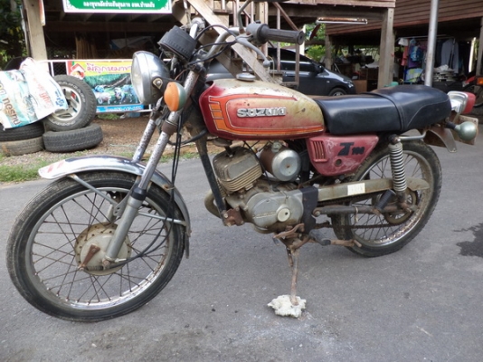 ขาย suzuki gt100 เดิมๆมือเดียว เดิมทุกอย่าง หายาก