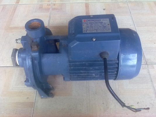 ปั๊มหอยโข่ง 2ใบพัด แรงครึ่ง 0.75 กิโลวัตต์ ของประเทศอิตาลี