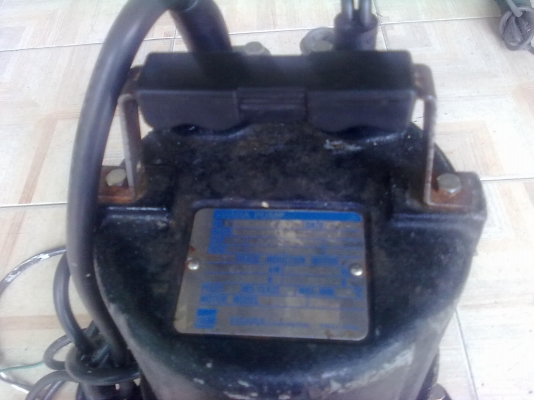 ปั๊มไดโว่ดูดโคลน ยี่ห้อ EBARA PUMP 1 แรง ของประเทศญี่ปุ่น