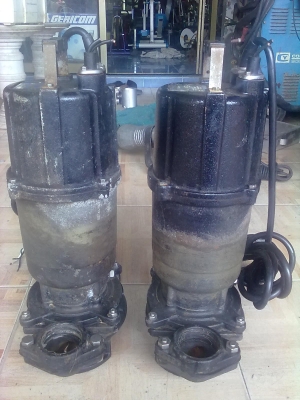 ปั๊มไดโว่ดูดโคลน ยี่ห้อ EBARA PUMP 1 แรง ของประเทศญี่ปุ่น